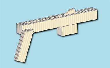 ゴム銃の作り方 ダンボールゴムマシンガンのサムネイル画像