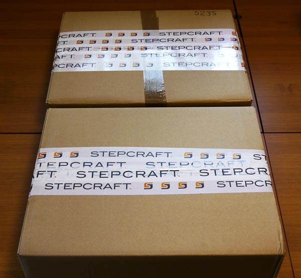 stepcraft CNCルーター